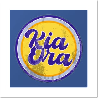 Kia Ora - weathered badge Posters and Art